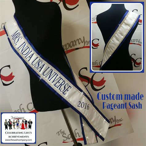 how to make a pageant sash